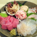 シロクマ食堂 - お刺身盛り合わせ