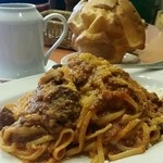 トラットリア グランボッカ - 【2016年4月】和牛のミートソース大盛