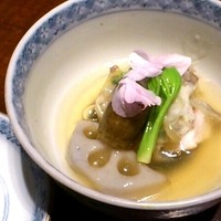寿司 はせ川 西麻布店 - 金目鯛春香蒸し