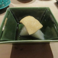 うち山 - 小鉢（大根とお揚げの煮物）