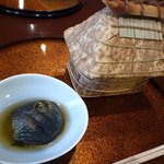 いち川 - 揚げ茄子の煮浸しと…