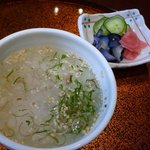 いち川 - 食事：冷し茶漬け