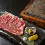 煙石 - 「特選サーロインステーキ」お好みの焼き加減でお召し上がりください