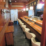 天寿し - カウンター８席のみです♪