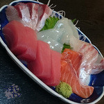 お食事処水仙 - 「お刺身盛り合わせ（小）」　１５００円