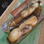 お食事処水仙 - 「マテ貝　バター焼き」　６００円