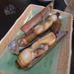 お食事処水仙 - 「マテ貝　バター焼き」　６００円