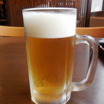 日本料理 三平 - 生ビール