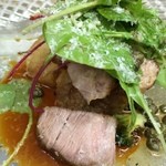 ottala食堂 - 料理写真:ディナー 鹿児島黒豚のタリアータ