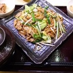 山陰漁酒場 丸善水産  - 野菜炒め定食