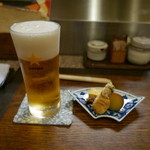 なな治 - 16.4月　ビールとお通し