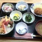 Hama zushi - おまかせランチ、1100円