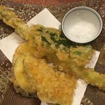 たいりき - 野菜の天ぷら盛り合わせ