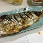 赤城 - 鯖塩焼き201602