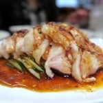 Keien - 蒸し鶏のピリ辛タレ掛け￥480