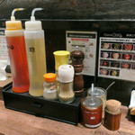 油そば専門店 歌志軒 - 山椒を発見、味に変化が楽しい♪