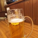 庄や - 生ビール(518円)