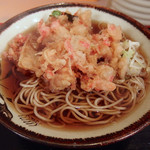 そばよし - かき揚げそば（390円）