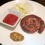 ごっそ - （BARU竹末謹製）猪＆豚のソーセージ（750円）