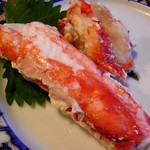 花長 - たらば、太い。蒸し加減良♪