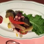 ピッツェリア・サバティーニ - 真蛸と旬野菜のマリネ