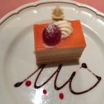 ピッツェリア・サバティーニ -  ブラッドオレンジとミルクチョコレートのムース