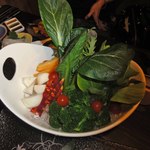 五十八 - 生野菜のサラダ