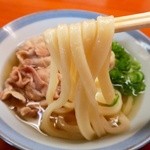純手打うどん よしや - 讃岐もち豚の肉うどん