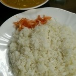 ディル レストラン - ダール(豆)チャワル（ごはん）
      味変タマネギ付き
      