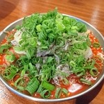 元祖台湾もつ鍋仁 - センマイ刺し(201604)