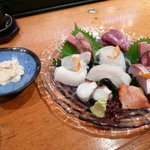 すし処 錦 - 造り盛り合わせ