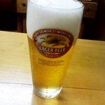 川栄 - 生ビールはキリンラガー