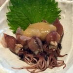 地酒BAR 山新 - H28.04.15 ほたるいかの酢味噌 \350