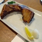 地酒BAR 山新 - H28.04.15 ぶりかま塩焼 \850