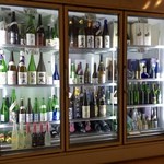 地酒BAR 山新 - H28.04.15 カウンターからの眺め