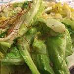 さかなの台所 オリエンタル - キャベツのアンチョビ