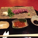 にくの匠 三芳 - ラムシンのたたき