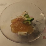 旬菜 おぐら家 - 毛ガニのジュレがけ