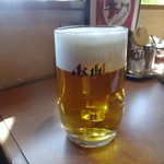 大門焼肉レストラン - 生ビール：590円 (2016/3)