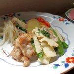 菜つむぎ商店＆ポルカドッツ - 豚と筍の炒め物