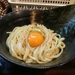 麺座 かたぶつ - 釜玉バージョン