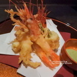 海鮮個室 松川  - 蟹の天ぷら