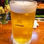だるま寿し - 生ビール