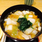 Tonkatsu Maisen - とても美味しいとん汁です。