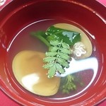 上田 - （20160415）
ハマグリのお吸い物