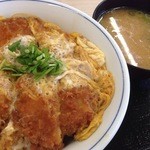 かつや - ヒレカツ丼+豚汁（小）
