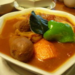 トムヤム・ソーセージ・ライス