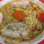 赤湯ラーメン 龍上海 - 赤湯らーめん大盛からみそトッピング830円。                           28.4.15