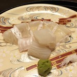 と村 - 淡路島の真子鰈、佐島のすみいかの造り