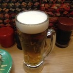 平禄寿司 - ジョッキビール